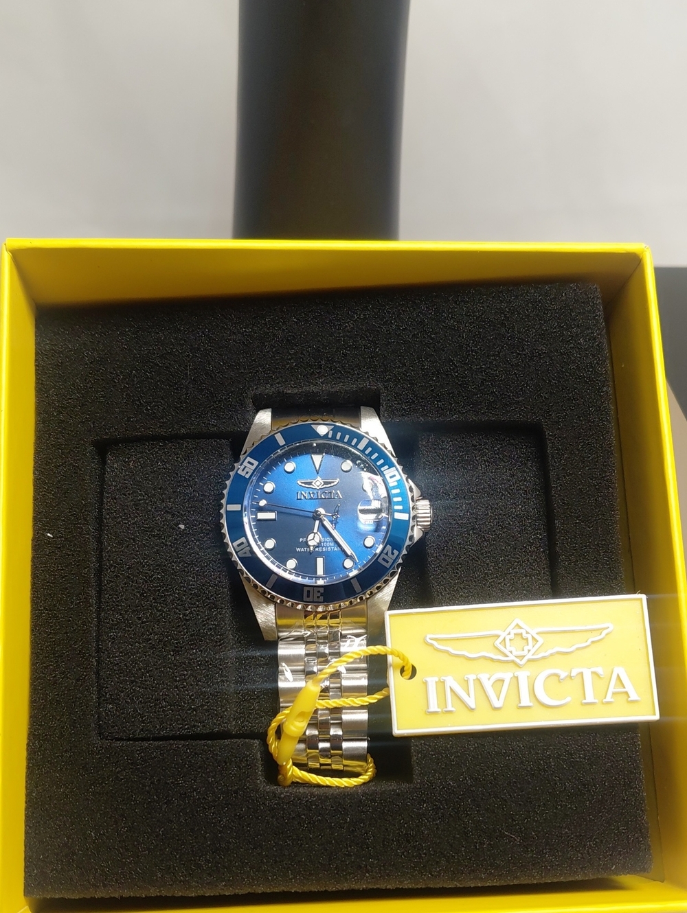Invicta Pro Diver 29179 Man Automatic 42mm Stainless Steel Case Blue Bezel WR